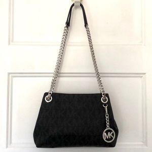 Michael Kors chain strap logo purse